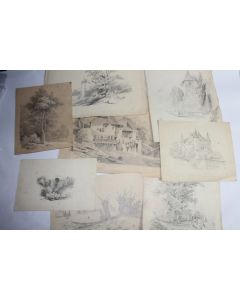 Dessins originaux François DIDAY ou Alexandre CALAME