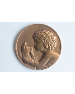 Médaille Faune et brebis François THENOT