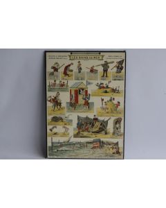 Planche Sujets à découper Les Bains de Mer Pro Familia