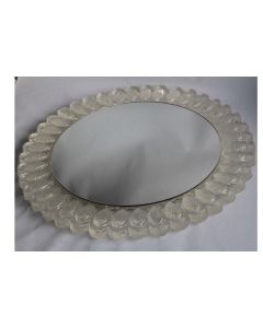 SCHNEIDER Miroir rond Lucite Design vintage