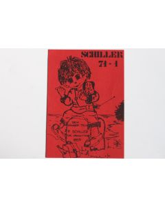 Carte postale QSL Radio Amateur Suisse Schiller