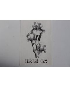 Carte postale QSL Radio Amateur Suisse Iris 68