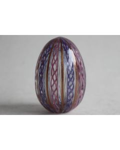Œuf sulfure verre Murano Twist