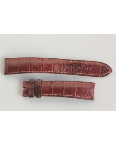 PIAGET Bracelet pour montre croco marron 18 mm
