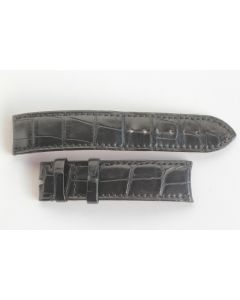 F.P. JOURNE Bracelet pour montre croco noir 20 mm