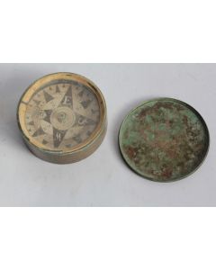 Boussole de poche XIXe siècle