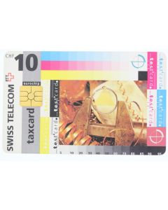 Télécarte à puce Test card 10 CHF Swiss Telecom Suisse 1995