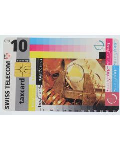 Télécarte à puce Test card 10 CHF Swiss Telecom Suisse 1995