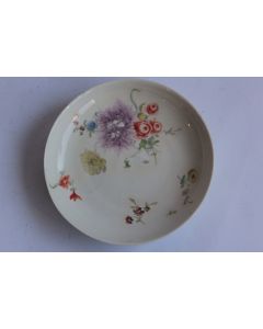 Petite assiette porcelaine Zurich XVIIIe siècle