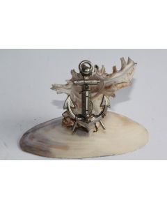 Thermomètre Souvenir du Havre Coquillages Ancre