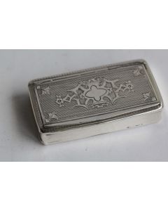 Boite à priser argent