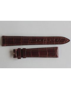 JEAN-CLAUDE PERRIN Bracelet montre croco marron 18 mm