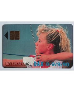Télécarte à puce France Privée Dax Championnat de tir à l'arc 1990