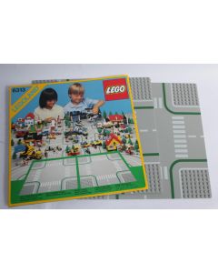 LEGOLAND  6313 2 x Plaques carrefour 1986