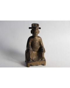Ancien Bouddha bronze