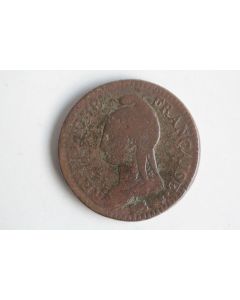 Monnaie 2 Décimes Dupré An 4 A Paris
