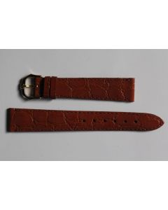 RAYMOND WEIL Bracelet pour montre cuir marron 17 mm
