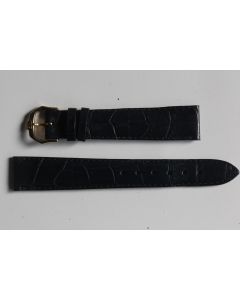 RAYMOND WEIL Bracelet pour montre cuir bleu marine 17 mm