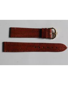 RAYMOND WEIL Bracelet pour montre cuir marron 18 mm