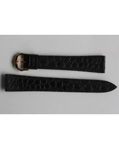 RAYMOND WEIL Bracelet pour montre cuir noir 18 mm