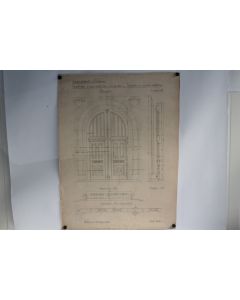 Dessin original technique Porte Charpentier Gabbi Vittore