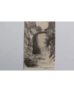 CPA Suisse Pont sur l'Hongrin à Montbovon