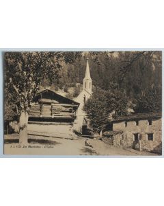 CPA Suisse Les Marécottes L'Église