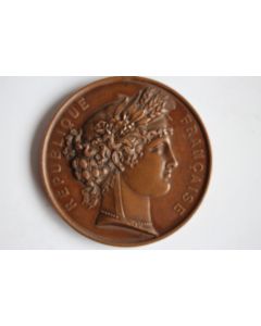 Médaille République française Société d'agriculture de l'Ain