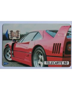Télécarte à puce France Privée Ferrari F40 OTIP 1991
