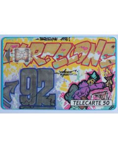 Télécarte à puce France Privée-Publique Collège de Valmy 1991