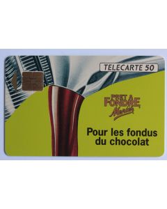 Télécarte à puce France Privée-Publique Chocolat Meunier SO3 1991