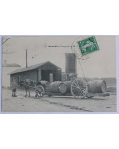 CPA Charente-Maritime Île-de-Ré Transport du vin