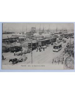 CPA Bouches-du-Rhône Marseille Le Quai de la Joliette