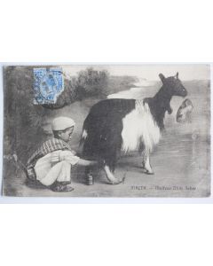 CPA Malte Maltese milk seller