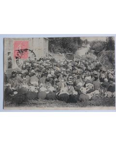 CPA Costumes du Morbihan Une noce aux environs de Ploermel
