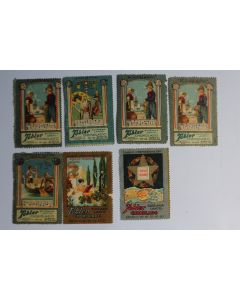 Vignettes suisse Chocolat Tobler chokolado Musique