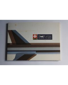 Timbres suisse 1981 cinquantenaire Swissair Enveloppes oblitérées