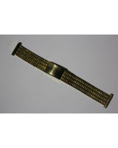 Bracelet montre acier doré 16 mm