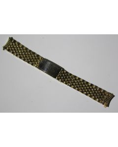 Bracelet montre acier doré 18 mm