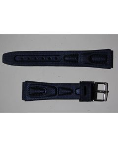 CALYPSO Bracelet pour montre bleu marine Vera Pelle 21 mm