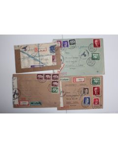 Lot enveloppes Allemagne Posen et munchen avec contrôle Geoffnet 1943
