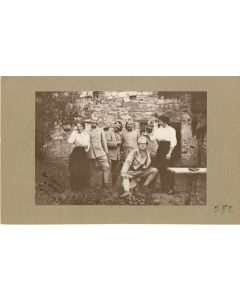 Photographie Ancienne Guerre Angeot 1917