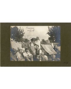 Photographie Ancienne Guerre 80 Somme Chuignes