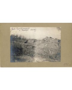 Photographie Ancienne Guerre 51 Marne Massiges