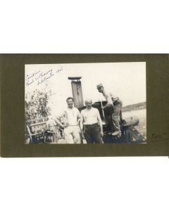 Photographie Ancienne Guerre 80 Somme Pont de Froissy
