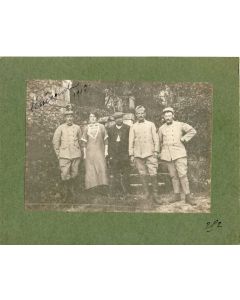 Photographie Ancienne Guerre Sénécourt
