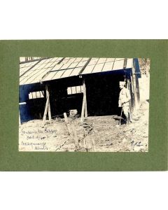 Photographie Ancienne Guerre Fontaine Cappy 1916