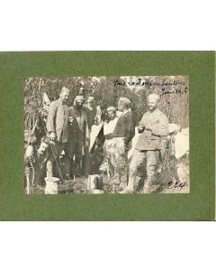 Photographie Ancienne Guerre Bois La Mothe en Sauterre