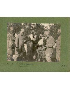 Photographie Ancienne Guerre Margot La Mothe en Sauterre Juin 1916