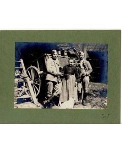 Photographie ancienne guerre 1914-18 militaria militaire poilus Rare 80 Somme Courcelles